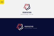 Pentagon Star Logo Template, a Branding & Logo Template by Izalsye (Thumbnail 2 of 5)
