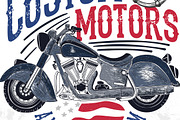 VECTOR SET OF MOTORCYCLE GRAPHICS, an Illustration by ulasokuyucu (Thumbnail 5 of 9)