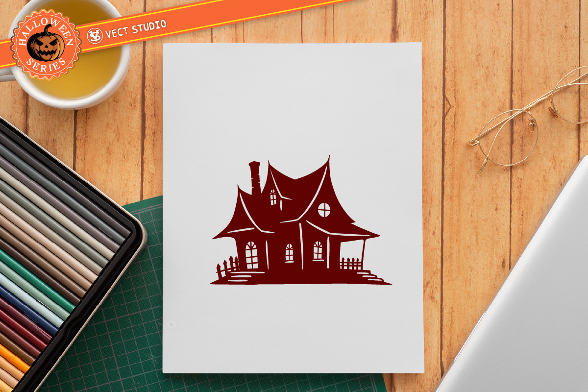 Castile & Witch House Stamp Brush, a Brush Add-On by vectstudio (Photo 6 of 10)