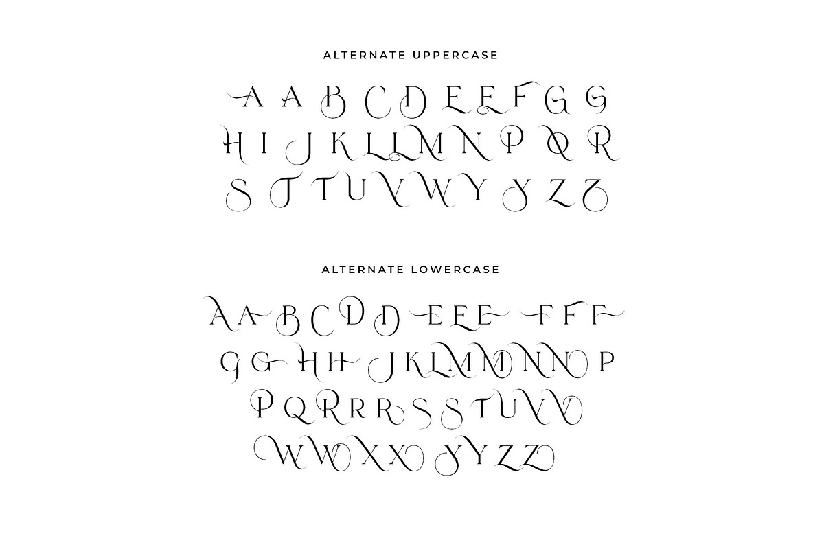 Mosseta Elegant Ligature Display, a Serif Font by RantautypeStudio (Photo 14 of 15)