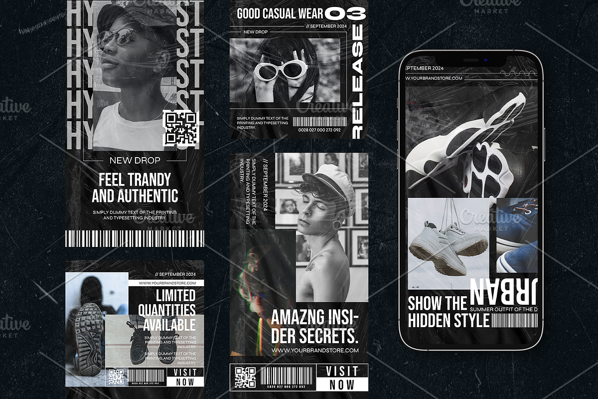 Hype Instagram Template - Melo, a Social Media Template by Gibcreat (Photo 3 of 4)