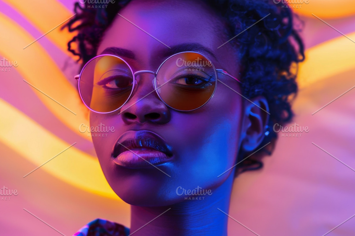 109 Fashion models in sunglasses, a Beauty & Fashion Photo by Handmadefont (Photo 24 of 113)