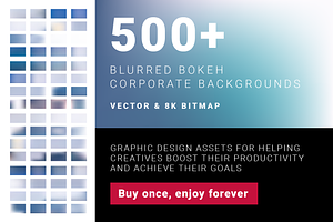 500 Business Blurred Backgrounds