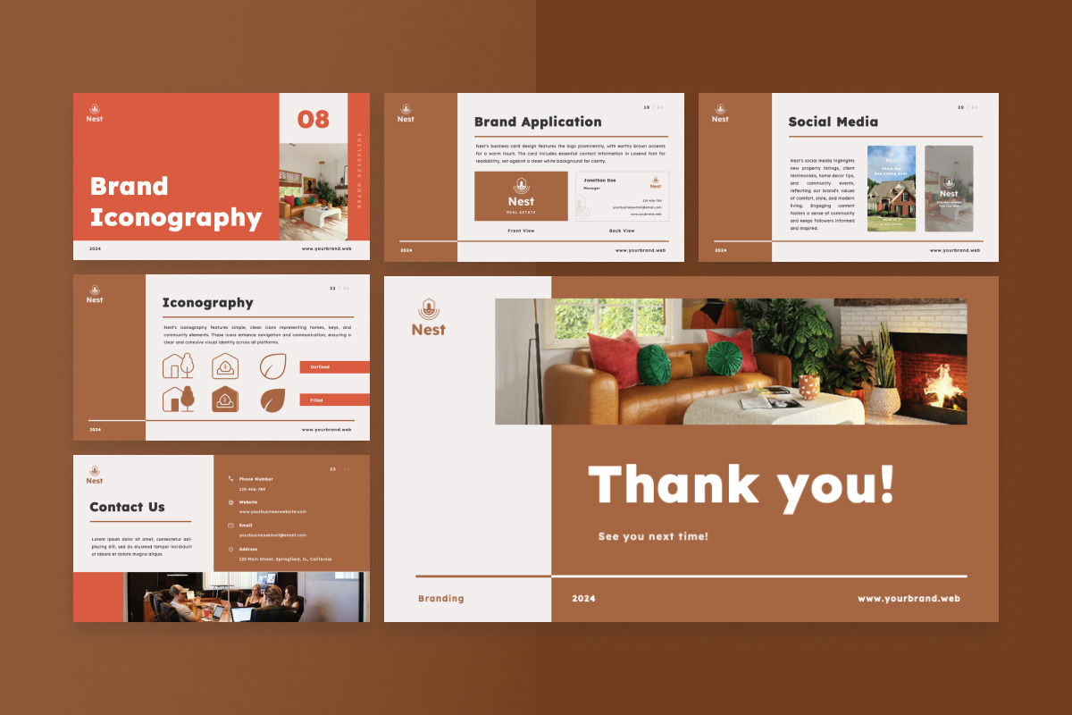 Brand Guideline Presentation, a Presentation Template by twinstd (Photo 4 of 4)