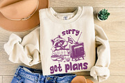 Sorry Got Plans, Funny Raccoon, an Illustration by SharpMarketplace (Thumbnail 4 of 9)