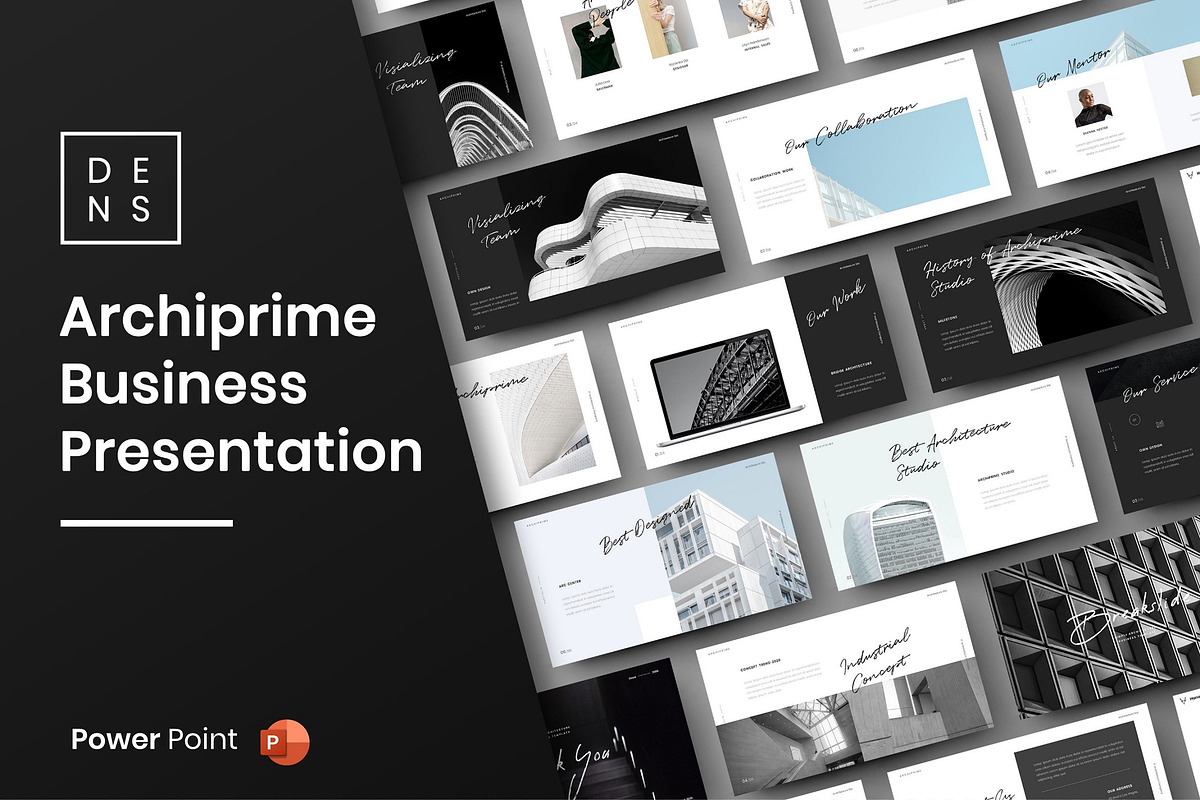 Archiprime – Architecture Powerpoint, a Presentation Template by Dens Creative Studio (Photo 1 of 6)