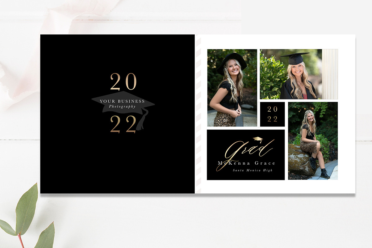 Senior Photo Album Cover, a Stationery Template by By Stephanie Design (Photo 3 of 3)