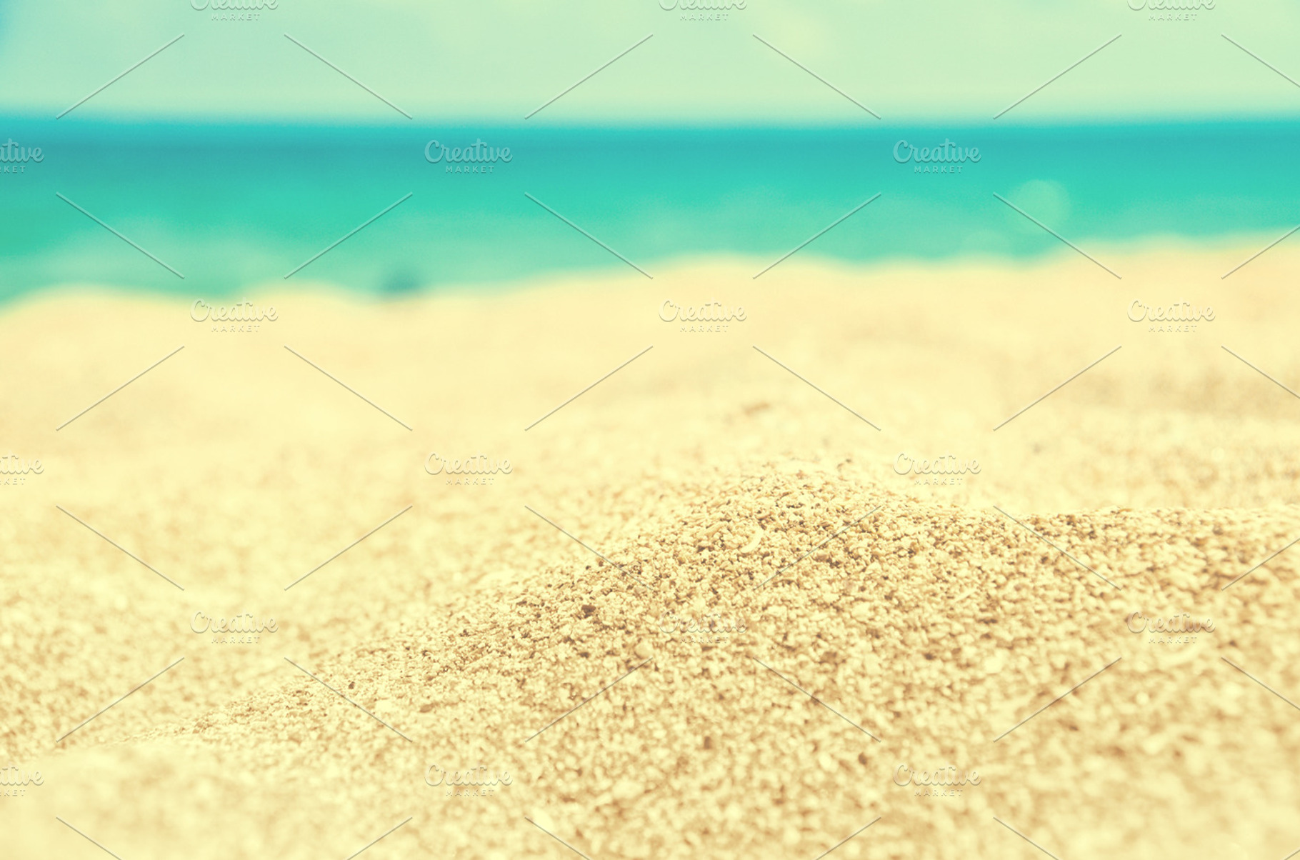 Sand beach containing cafe, beach, and sand, a Nature Photo by Slonme