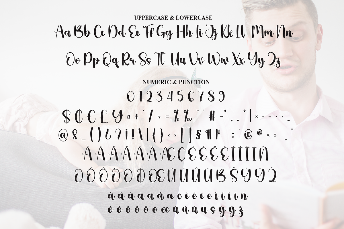 Daddy | Script Font, a Handwritten Font by Scratchones (Photo 7 of 9)