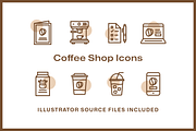 36 Coffee Shop Icons, an Icon by Furnace (Thumbnail 2 of 5)