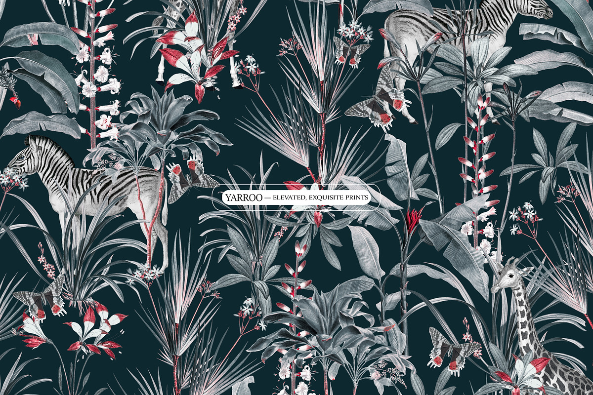 SAFARI BOTANICA — Luxury Prints, a Pattern Graphic by YARROO (Photo 5 of 10)