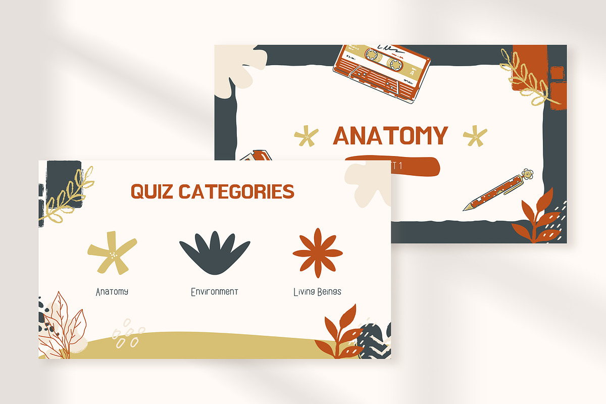 Earthy Fun Science Quiz Presentation, a Presentation Template by peterdraw (Photo 2 of 5)