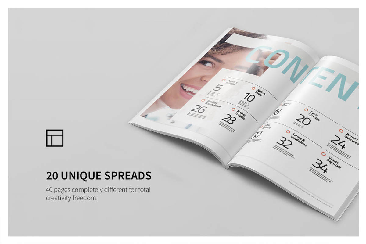 Project Proposal Template 009, a Brochure Template by ID Vision Studio (Photo 10 of 16)