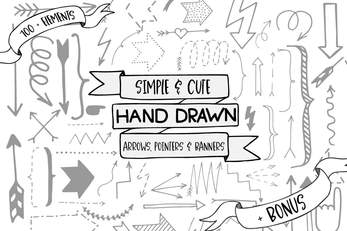 Set of Arrows & Pointers, an Object Graphic by 5August Art (Photo 1 of 5)
