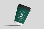 Paper Coffee Cup Mockups | Caffeine, a Cups & Container Mockup by Compositing Studio (Thumbnail 9 of 20)