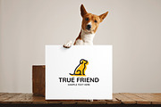True Friend Pet Logo, a Branding & Logo Template by Falcon eye (Thumbnail 2 of 3)