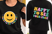 Happy To See Your Face Png SVG, an Object Graphic by EllaMaiyaali (Thumbnail 1 of 4)