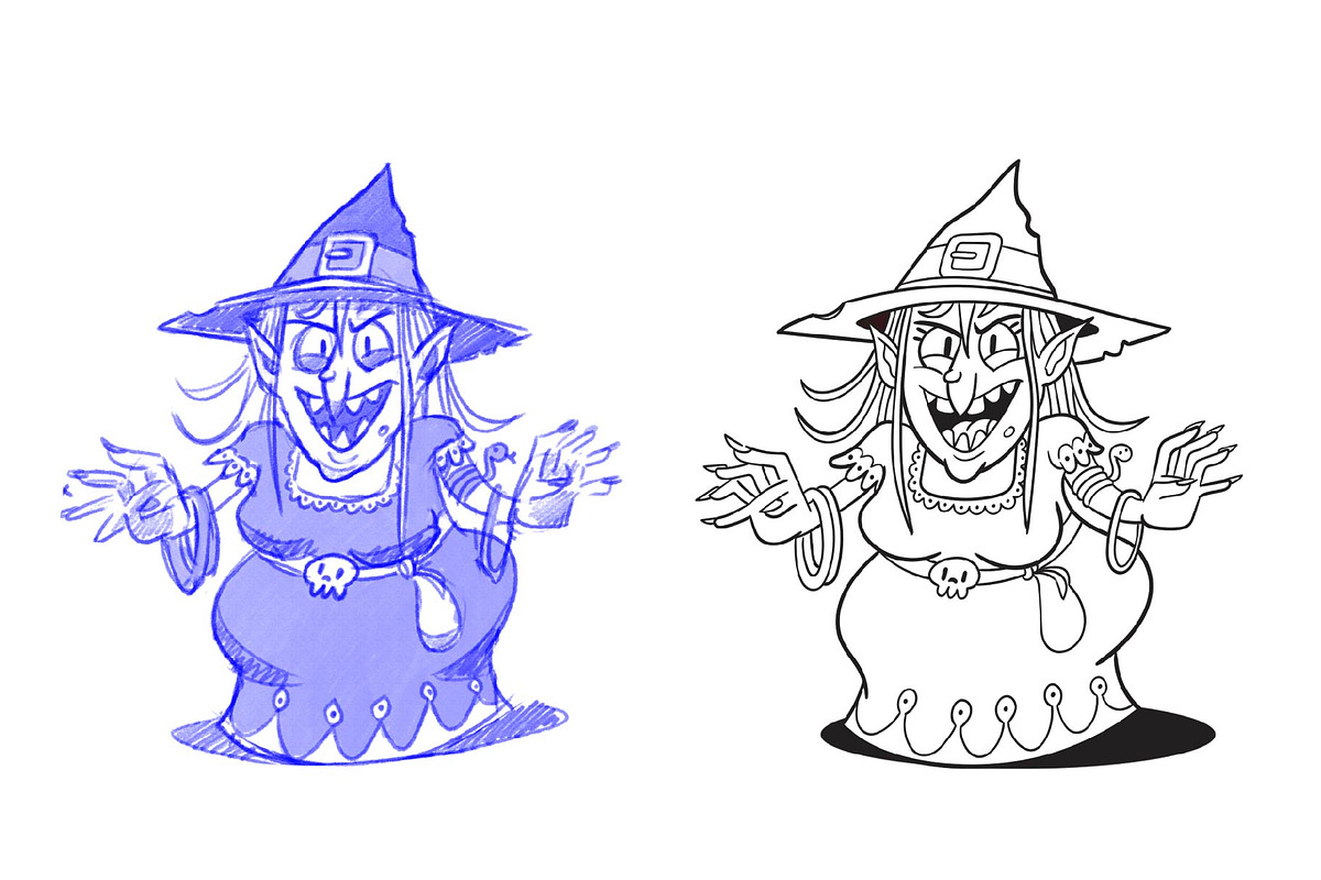 Witch, an Illustration by Cartoon Shop (Photo 2 of 5)