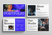 Editorial Portfolio Presentation, a Presentation Template by E-Type (Thumbnail 2 of 5)
