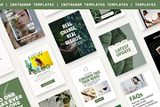 Green Charity Instagram Templates, a Social Media Template by InkBlue Templates (Thumbnail 3 of 10)