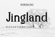 Jingland, a Serif Font by Canden Meutuah (Thumbnail 1 of 6)