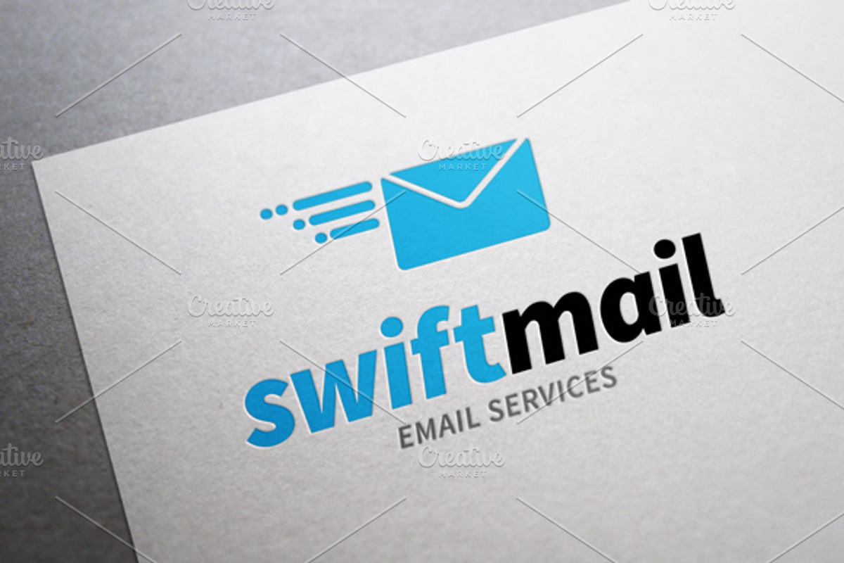 SwiftMail Logo Template, a Branding & Logo Template by WebCraft (Photo 2 of 4)