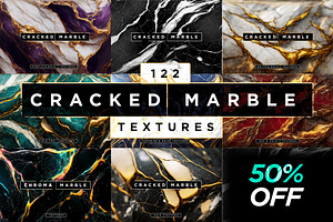 Cracked Marble Textures MegaBundle