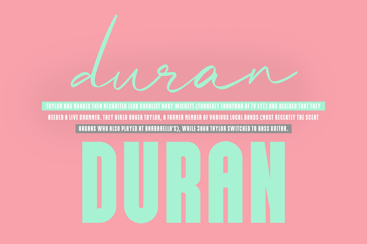 Sansuy Font Duo Script Sans Typeface, a Sans Serif Font by Maulana Creative (Photo 4 of 6)