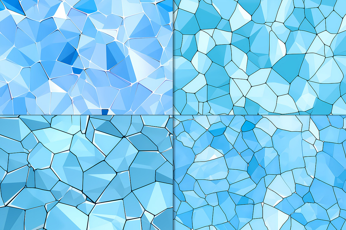 20 Seamless Ice Ice Baby Patterns, a Pattern Graphic by Nordic Design (Photo 8 of 9)