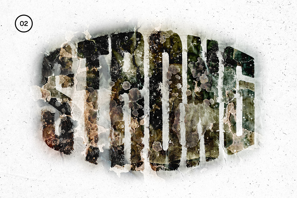 Grunge Wall Distortion Mockup, a Layer Style Add-On by pixelbuddha.net (Photo 3 of 8)