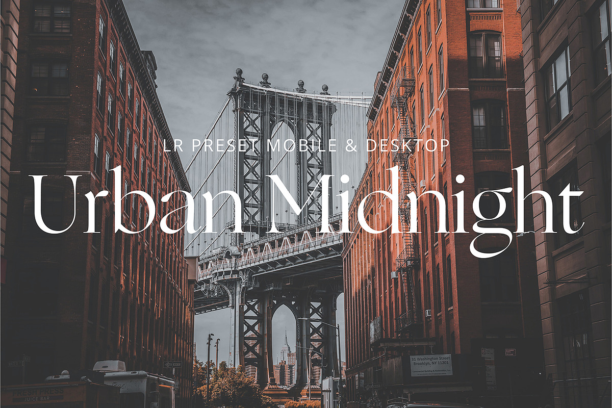 Urban Midnight | Lightroom Preset, a Preset Add-On by Vikam Media (Photo 1 of 7)