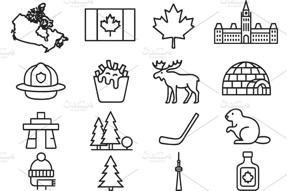 Vector illustration of Canadian, an Illustration by ZinetroN