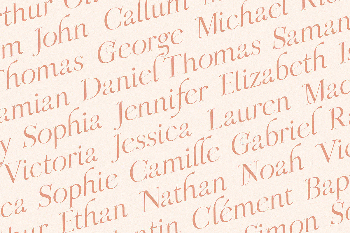 OGNES - Modern Ligature Serif Font, a Serif Font by SilverStag Type Foundry (Photo 6 of 9)
