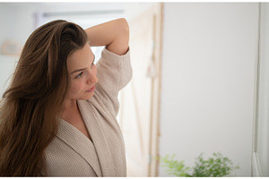 Portait of beautiful woman standing, a Person Photo by HalfPoint