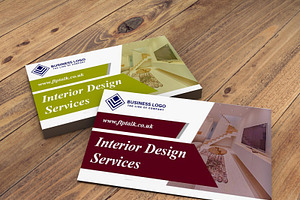 Business Card In Four Colors