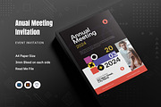 Company Meeting Event Invitation, an Invitation Template by Fannan Studio (Thumbnail 1 of 2)