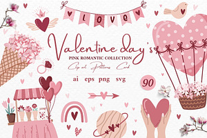 Valentine's day romantic collection
