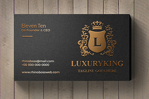 Luxury King - Letter L Logo