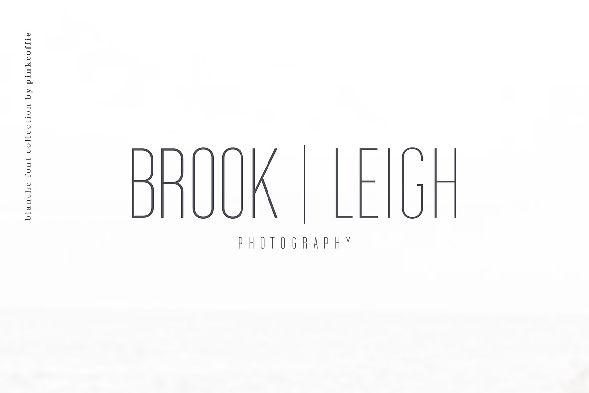Blanche | Modern Sans Serif + Logos, a Sans Serif Font by Pink Coffie (Photo 9 of 11)