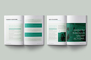 Corporate Annual Report Layout, a Brochure Template by Designsoul14 (Thumbnail 12 of 15)
