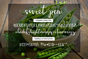 Sweet Pea - Handmade Script Font, a Script Font by Inksnthings (Thumbnail 10 of 13)