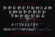 Xavierious Letter - Vintage Blacklet, a Blackletter Font by Meizzaluna Design (Thumbnail 4 of 10)