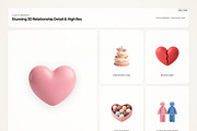 3D Relationship, an Emoji Icon by River Visual (Thumbnail 3 of 5)