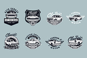 Classic Car Vector Pack vol 2, a Transportation Illustration by The BolzStudio (Thumbnail 7 of 10)