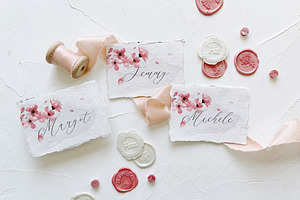 Pink Cherry Blossom Wedding Suite