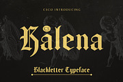 CS Kalena – Blackletter Font, a Blackletter Font by Craft Supply Co. (Thumbnail 1 of 8)