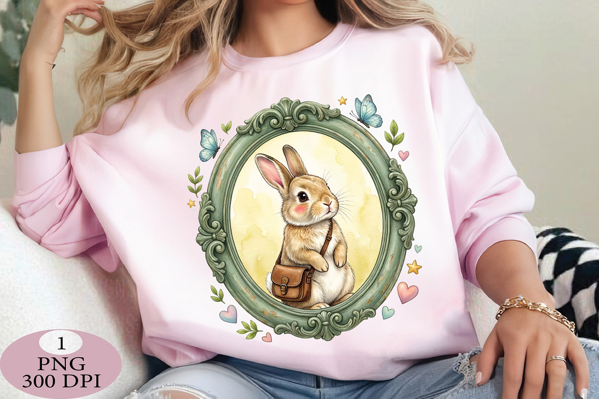 Mother’s Day Rabbit Mom PNG, an Illustration by Daily.Designs (Photo 2 of 5)