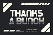 Angtechs, a Sans Serif Font by graphicook (Thumbnail 10 of 10)