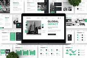 Global Impact - Bussiness Powerpoint, a Presentation Template by Deepslide Studio (Thumbnail 3 of 6)