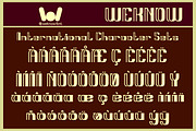 Stripes Font, a Font by weknow (Thumbnail 8 of 8)